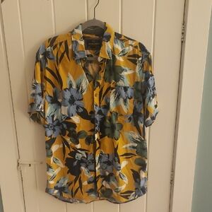 Nickel & Iron Men's Large Hawaiian Shirt